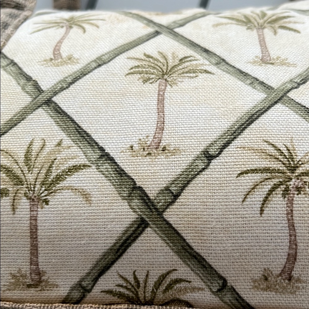 Palm Tree Patterned Handbag - Picture 10 of 11